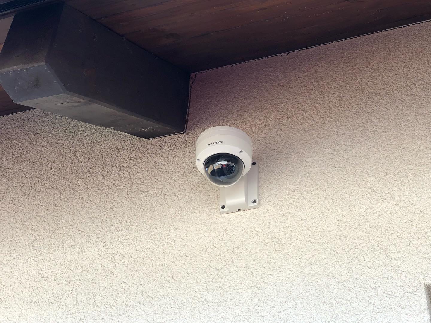 Venkovní kamera u rodinného domu